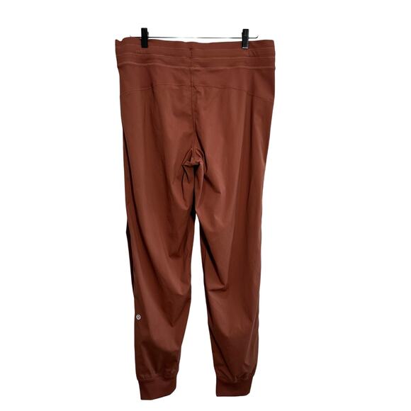 Lululemon Dance Studio Jogger Pant Dark Terracotta Size 12 High Waist Athleisure - Picture 2 of 6